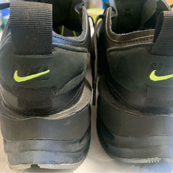 Womens Nike Zoom Double Stacked Volt Black Sneakers - Picture 6 of 15